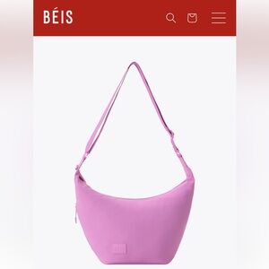NWT BÉIS The Crescent Catchall, Berry